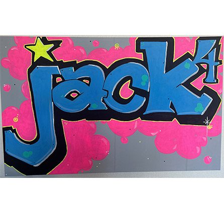 painting of the work Jack